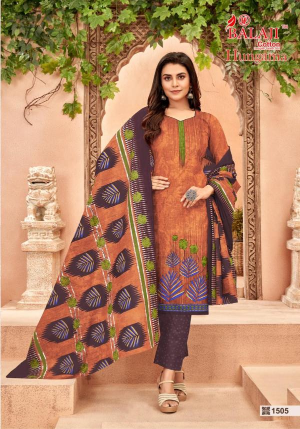 Balaji Hungama Vol-15 Cotton Designer Exclusive Dress Material